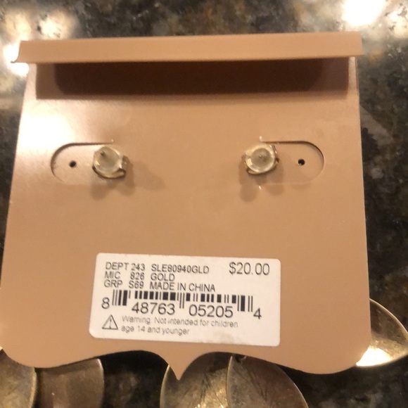 New Southern Living Dangle Earrings pierced - Picture 2 of 2